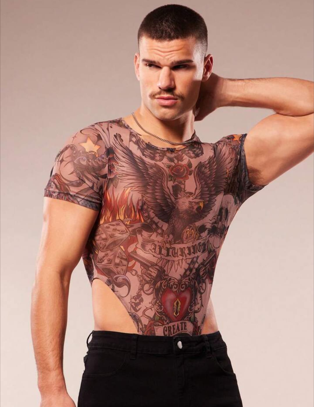 Rebel Ink Graphic Bodysuit